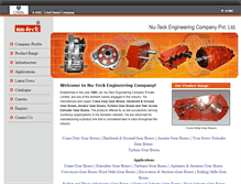Tablet Screenshot of nuteckindia.com